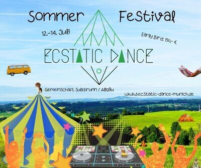 Ecstatic Dance Sommer Festival
Normal BIRD inkl. Kakao
12.-14. Juli 2024 / Allgäu
