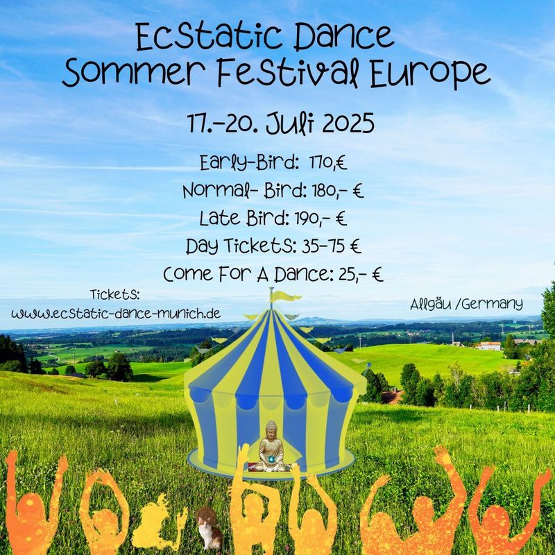 Normal-Bird Summer-Festival Ticket THU-SUN, 17.07.-20.07.
