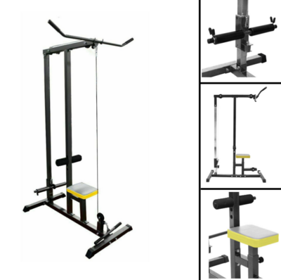 Lat Pull Down Mutli Gym Home Fitness Weight Machine Bench Exercise Workstation