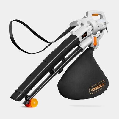 3000W 3 in 1 Leaf Blower &amp; Air Vacuum Battery Cordless Vacs Tools for Garden/Car w/ Dust Bag
