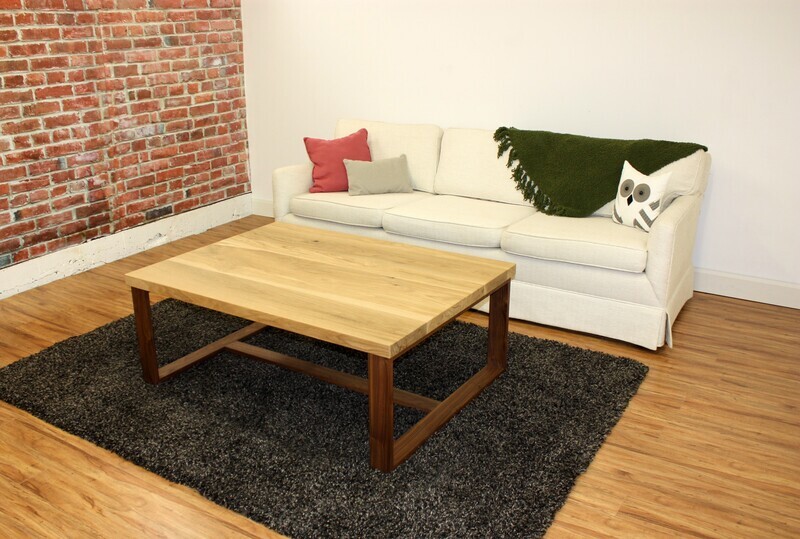 Large White Oak Coffee Table Large White Oak Coffee Table