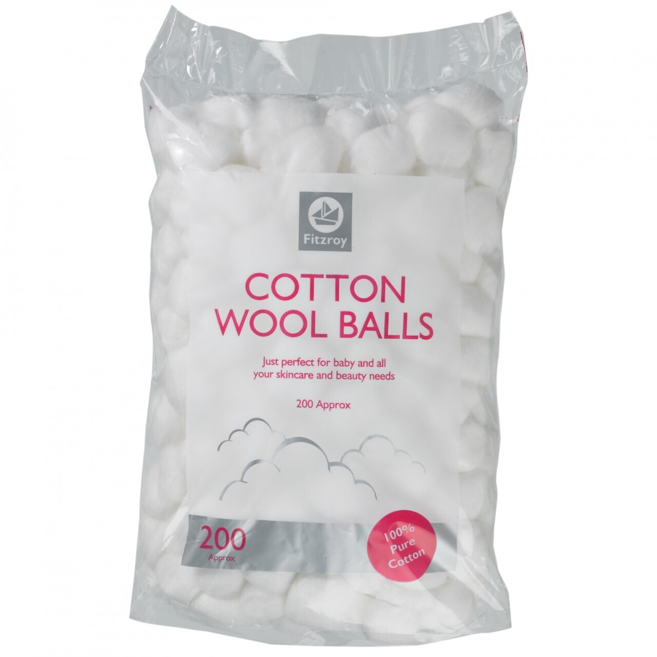 White cotton balls