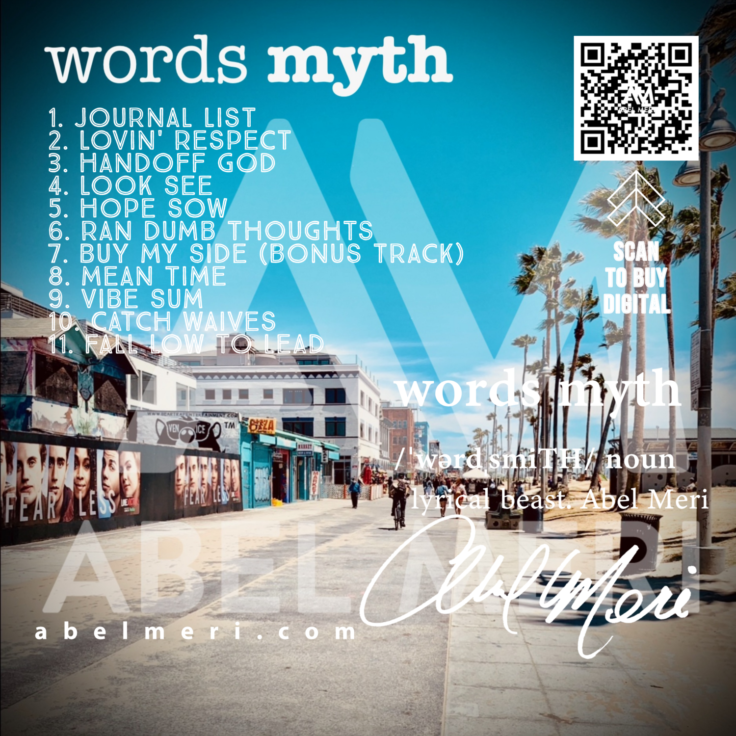 Abel Meri - Words Myth Album (CD)