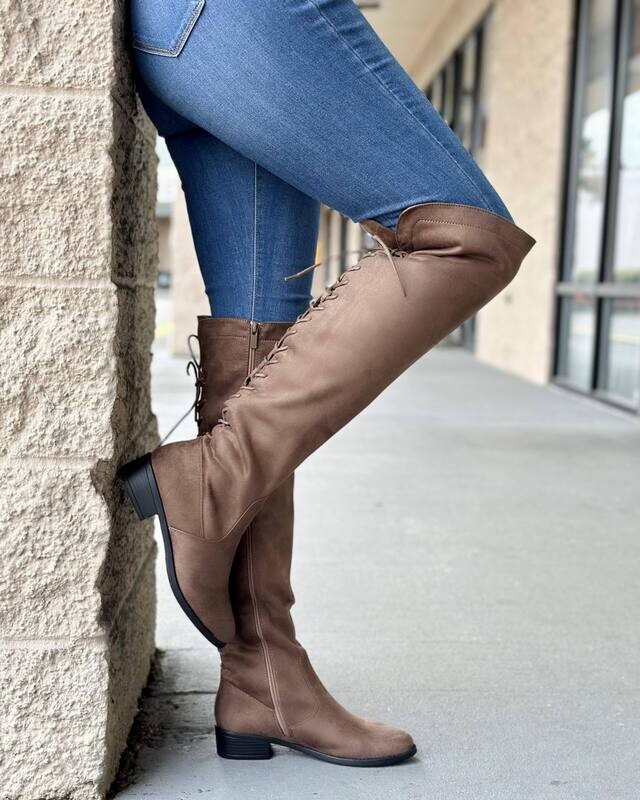 Jones over the high knee boot