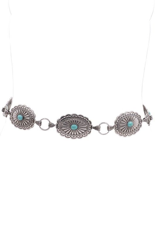 Closet stable chain belt