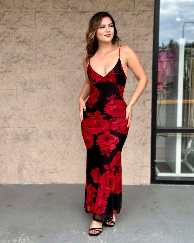 High standards floral long maxi dress High standards floral long maxi dress