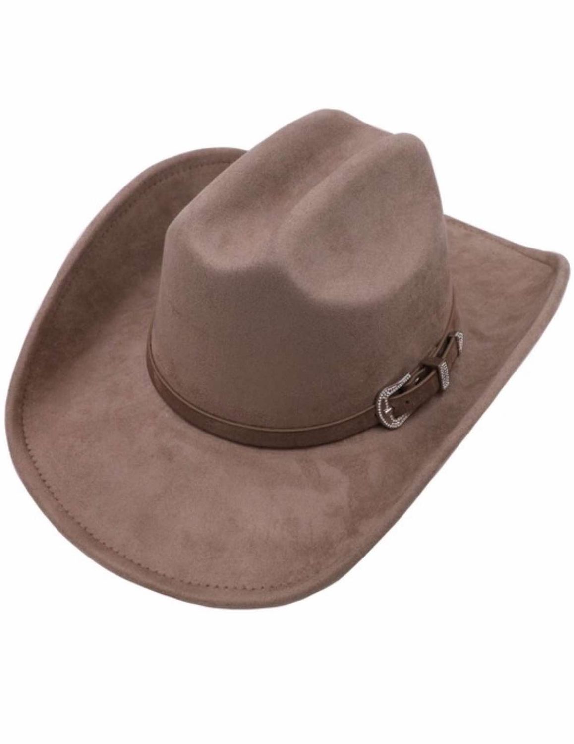 Suede western hat