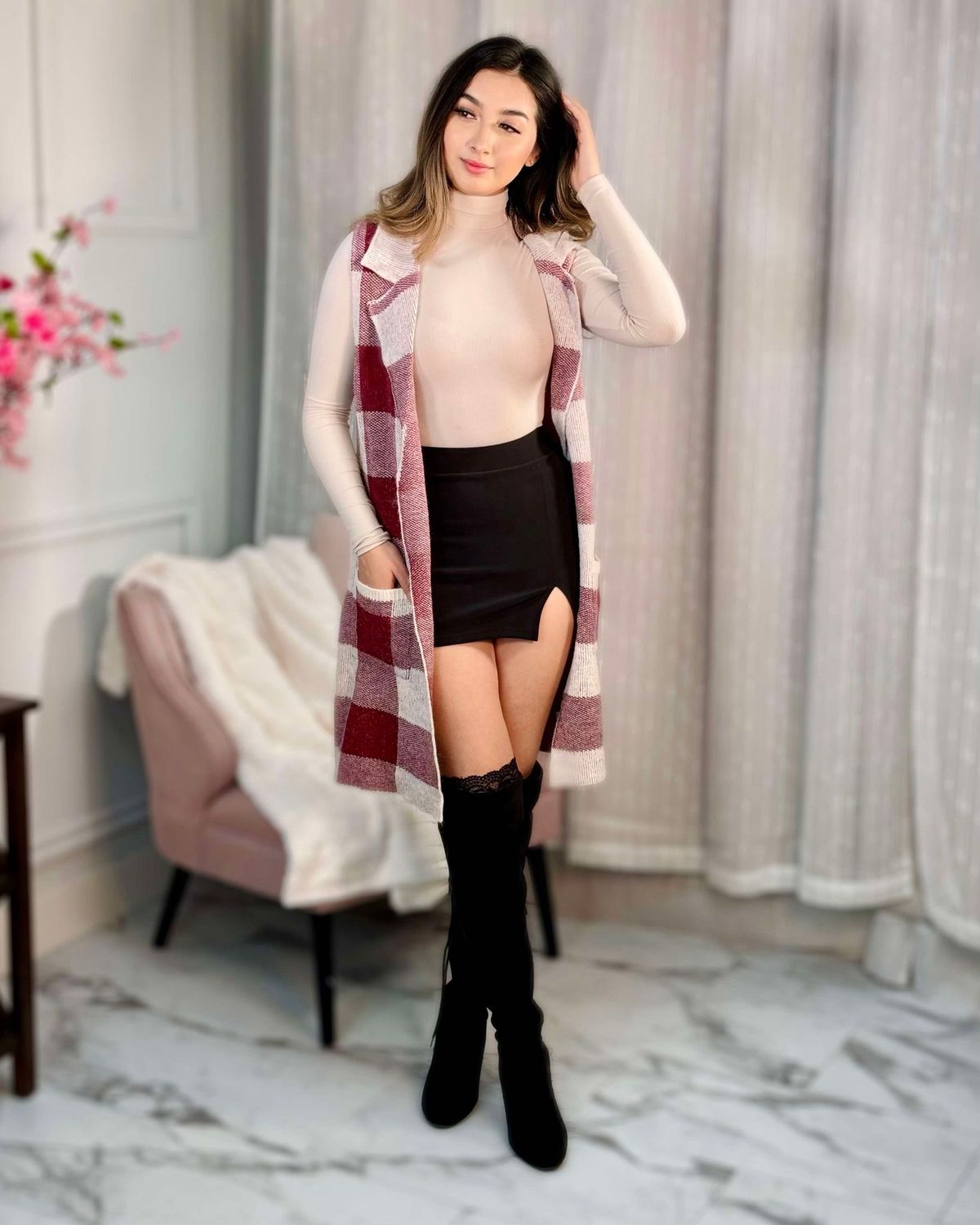 Must have jacquard sweater vest