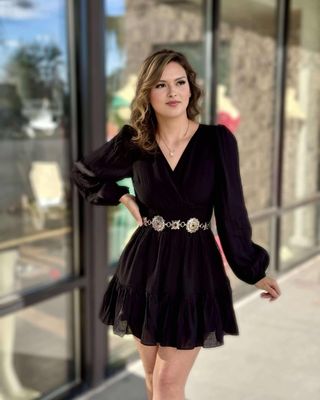 Not so innocent ruffle dress