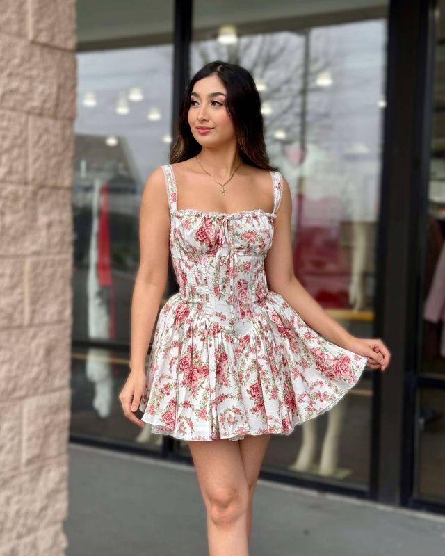 Eyes on me corset dress