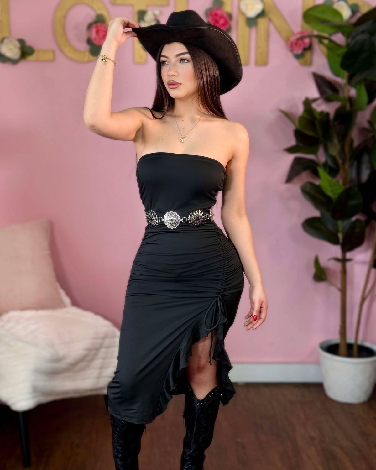 Perfect fit strapless double lined dress