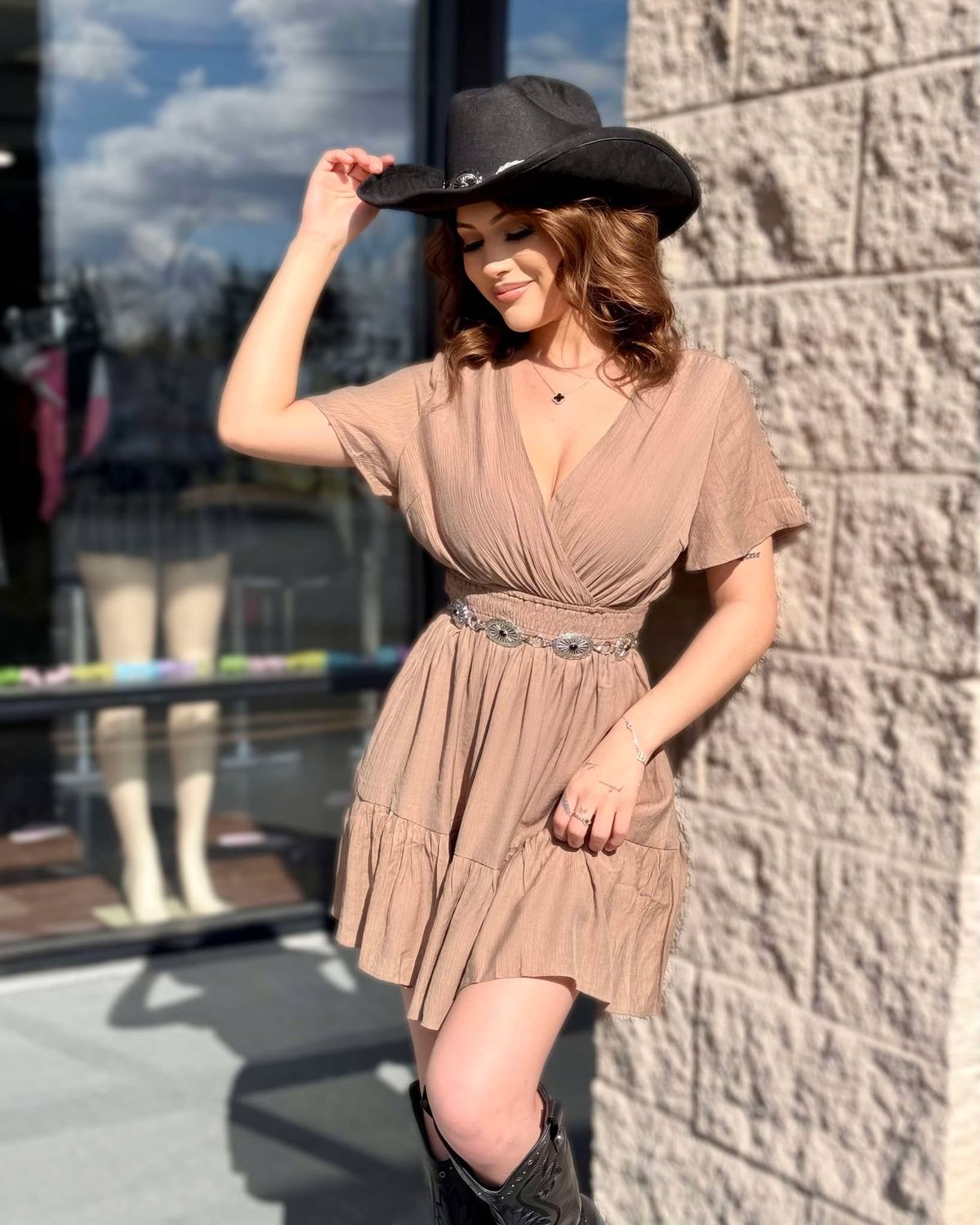 Rodeo barbie ruffle dress