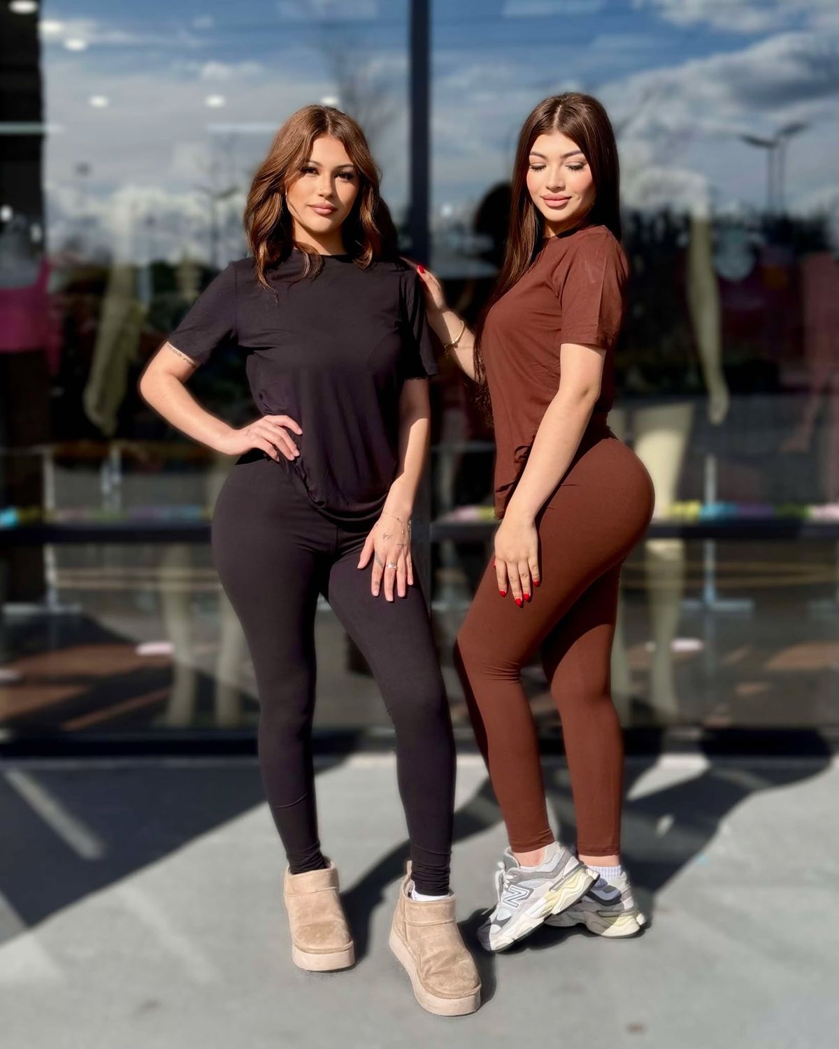 Running errands buttery soft legging set