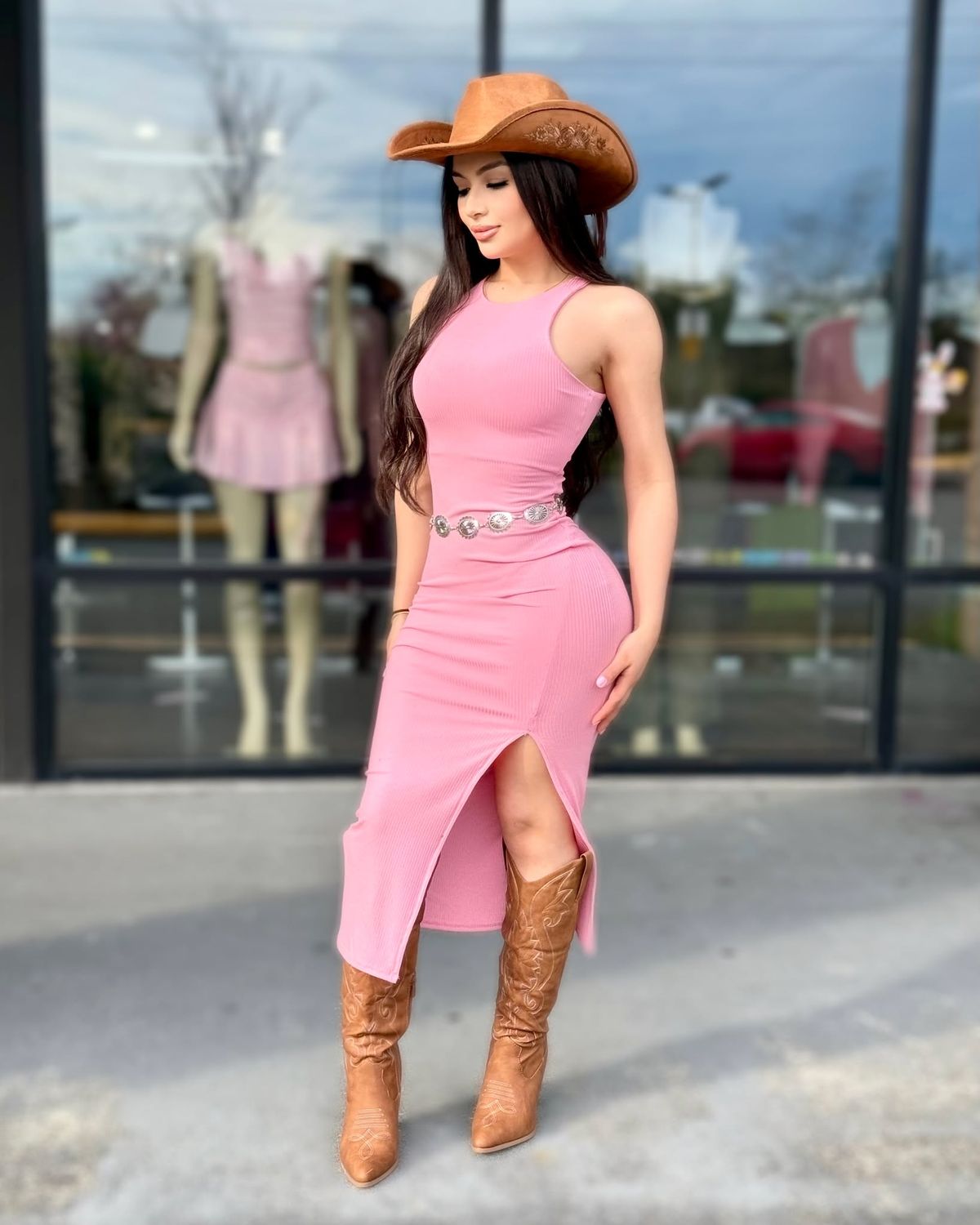 Closet stable midi dress