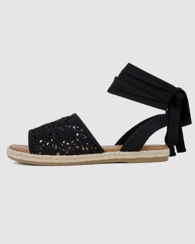Summer time fun lace up sandal