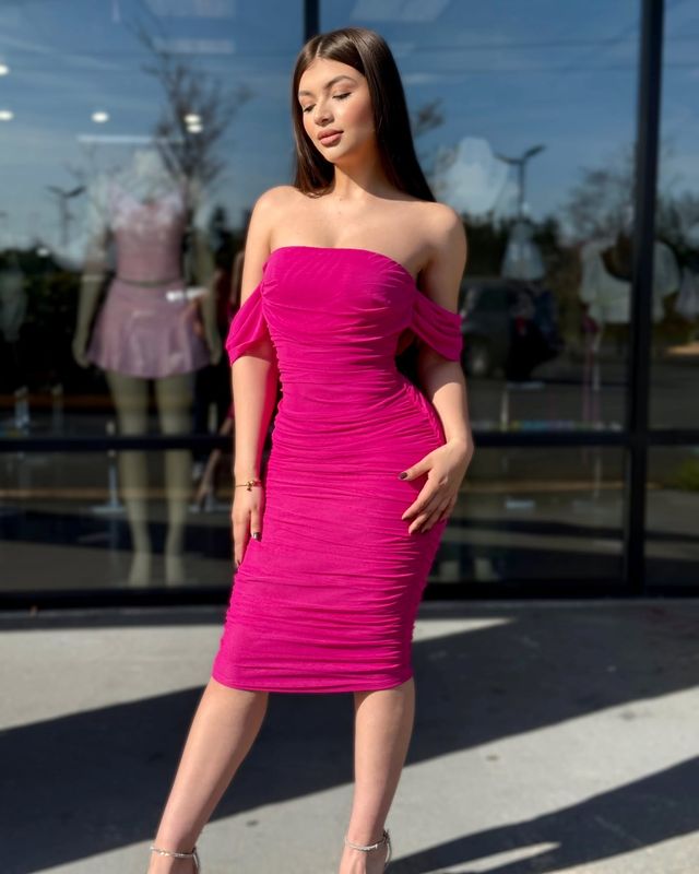 Star of the night mesh midi dress
