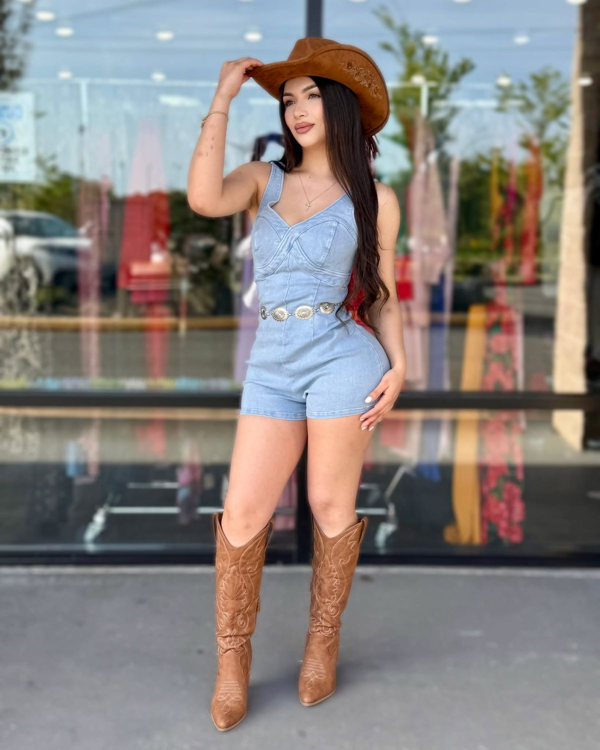 Perfect denim romper