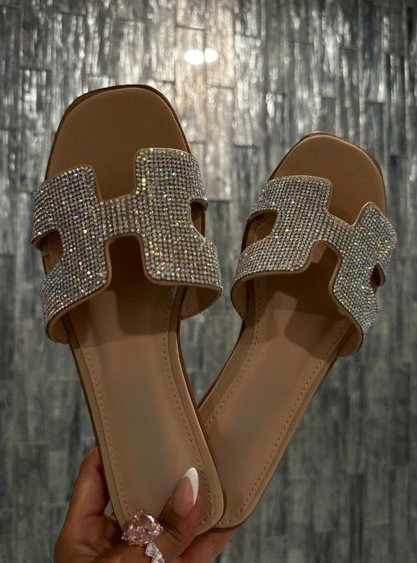 Maini rhinestone sandal