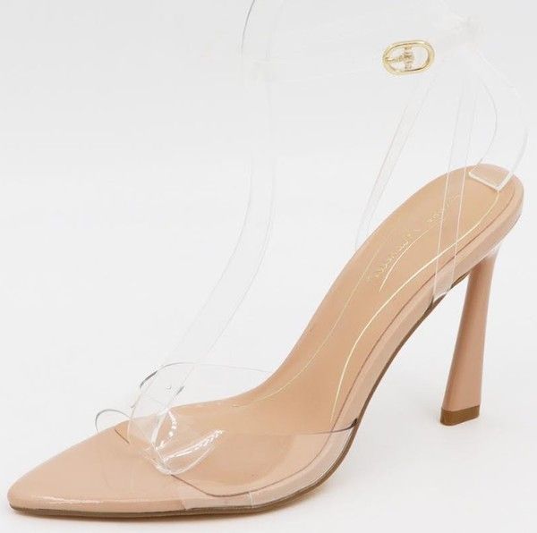 Smokeshow transparent heel