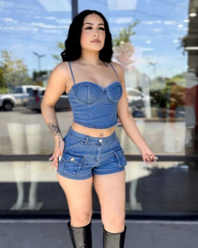 Perfect in denim top
