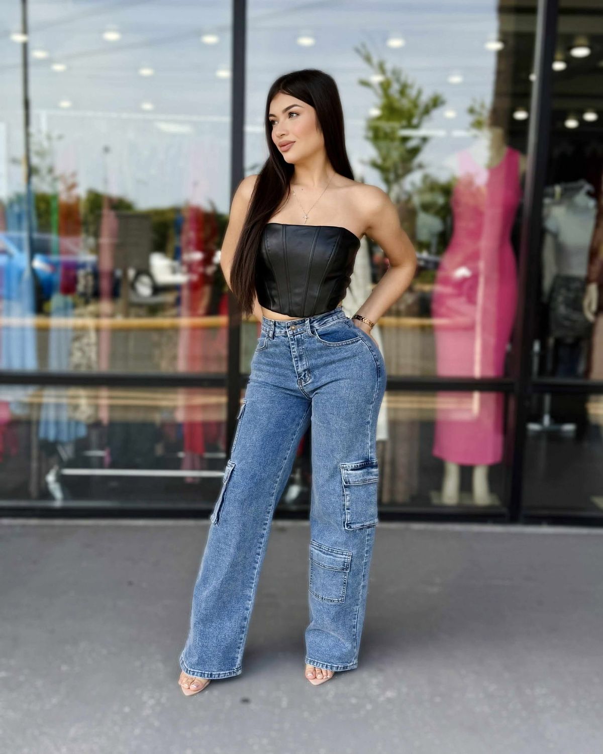 Perfect fit cargo jeans