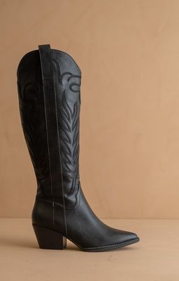 Samara embroidered tall boot