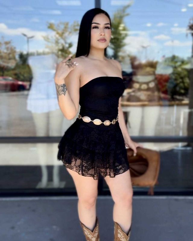 Flirty lace dress (built in shorts)