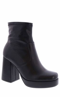 Go to leather bootie