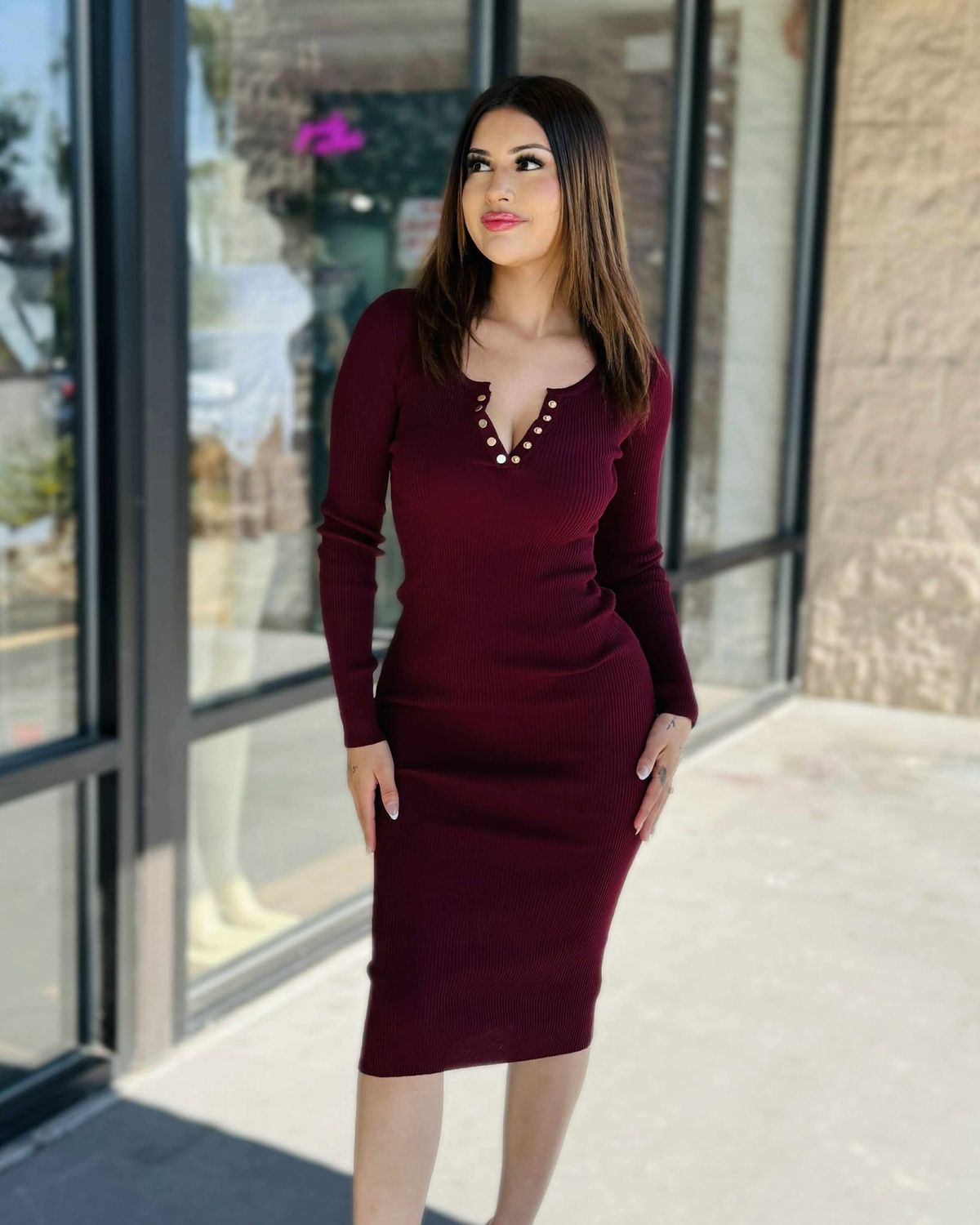 Season fav sweater dress