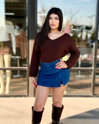 Cozy meets cute bow sweater top