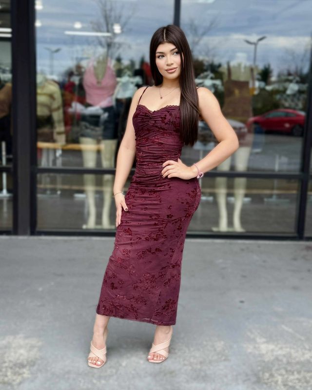 Date night maxi dress