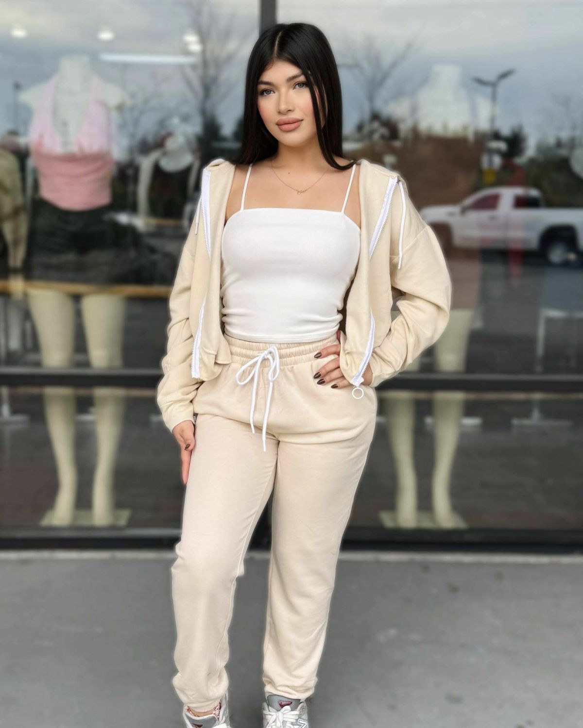 Everyday wear fleece pants set