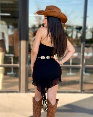 Ruffle my feathers mini dress