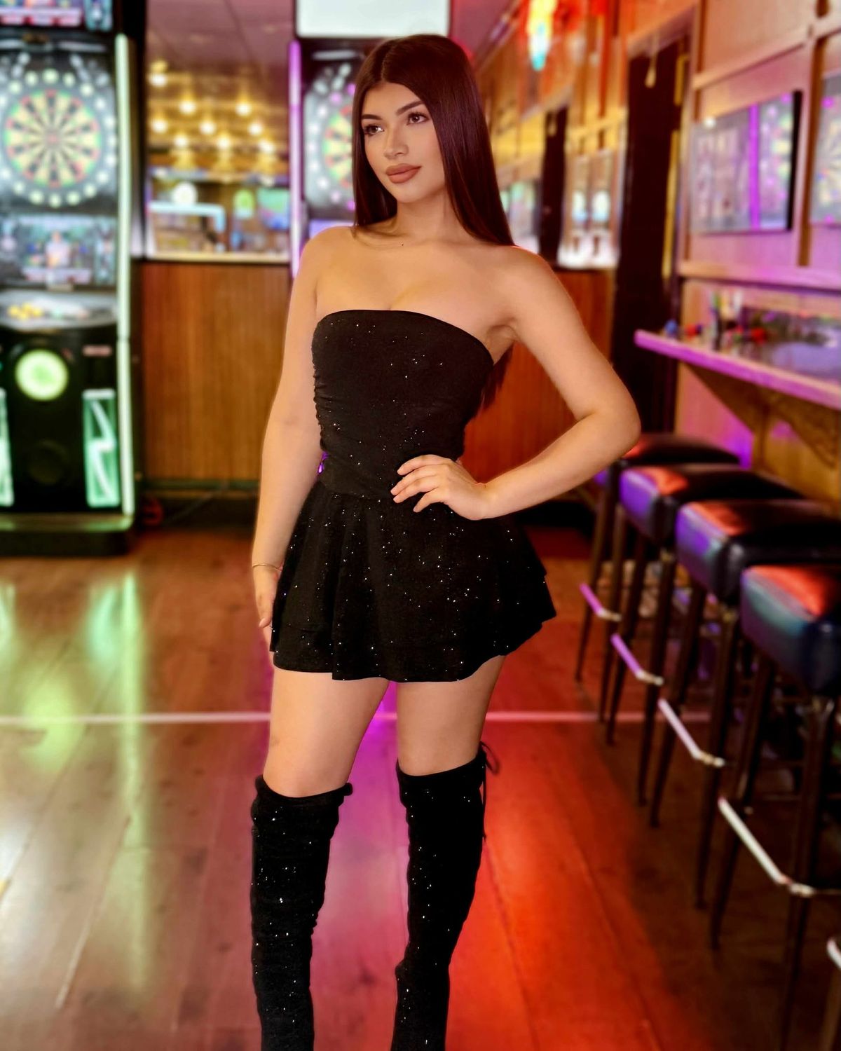 Hard to resist glitter romper