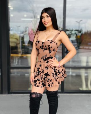 Total flirt floral romper