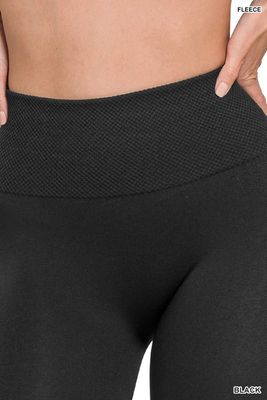 Mid compression fleece leggings