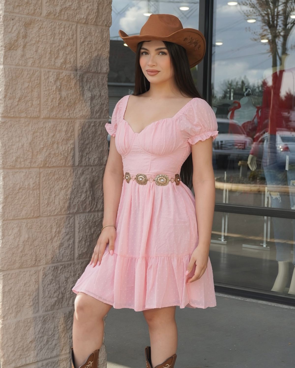 Charming ruffle dress