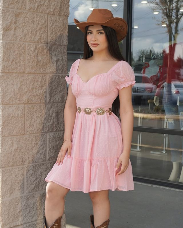Charming ruffle dress