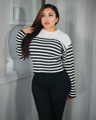 Stripped sweater