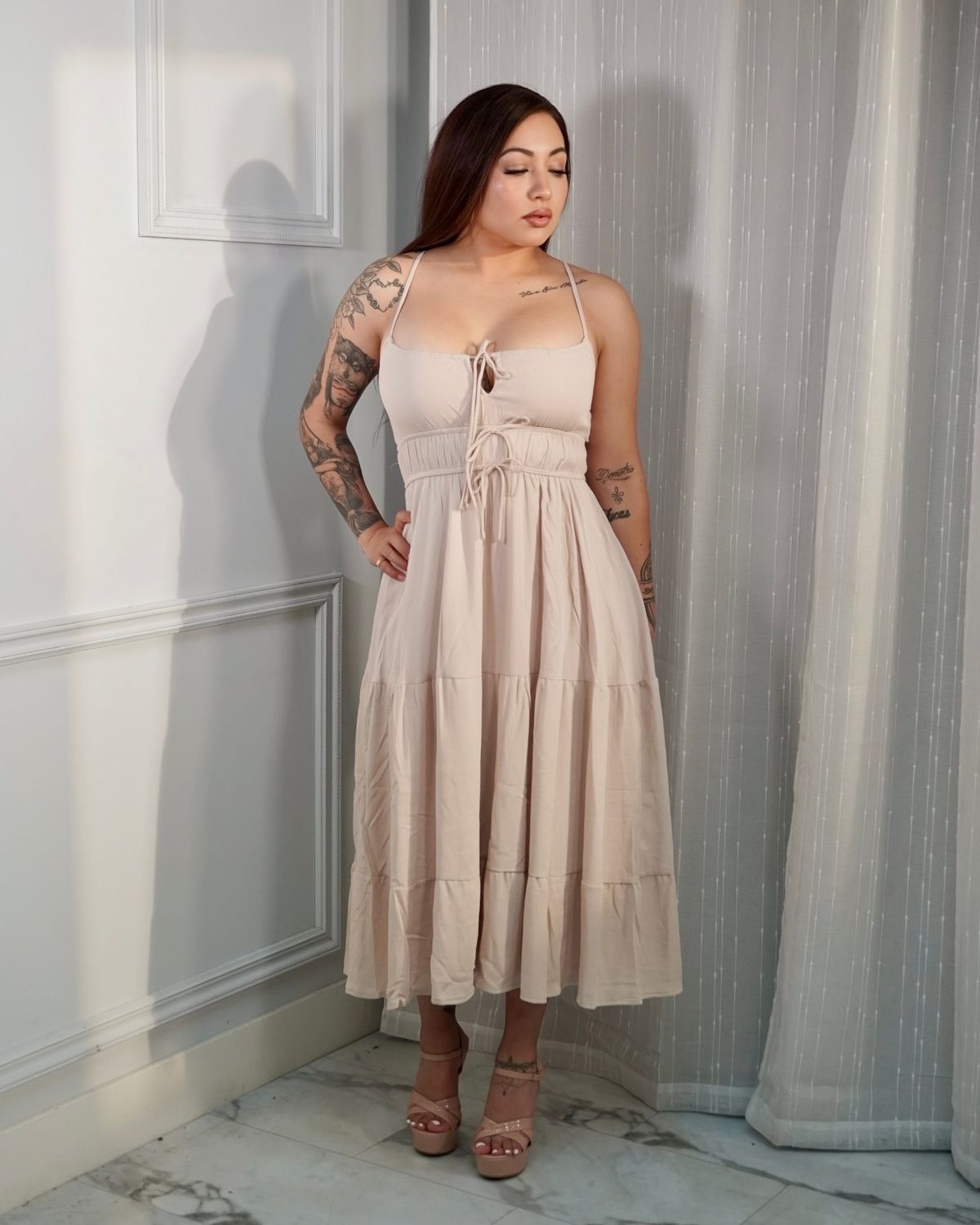 Delicate maxi dress