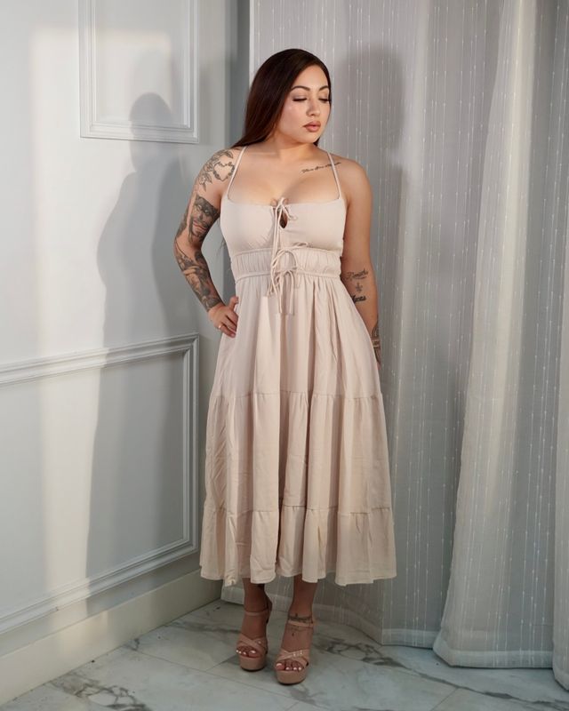 Delicate maxi dress