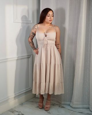 Delicate maxi dress