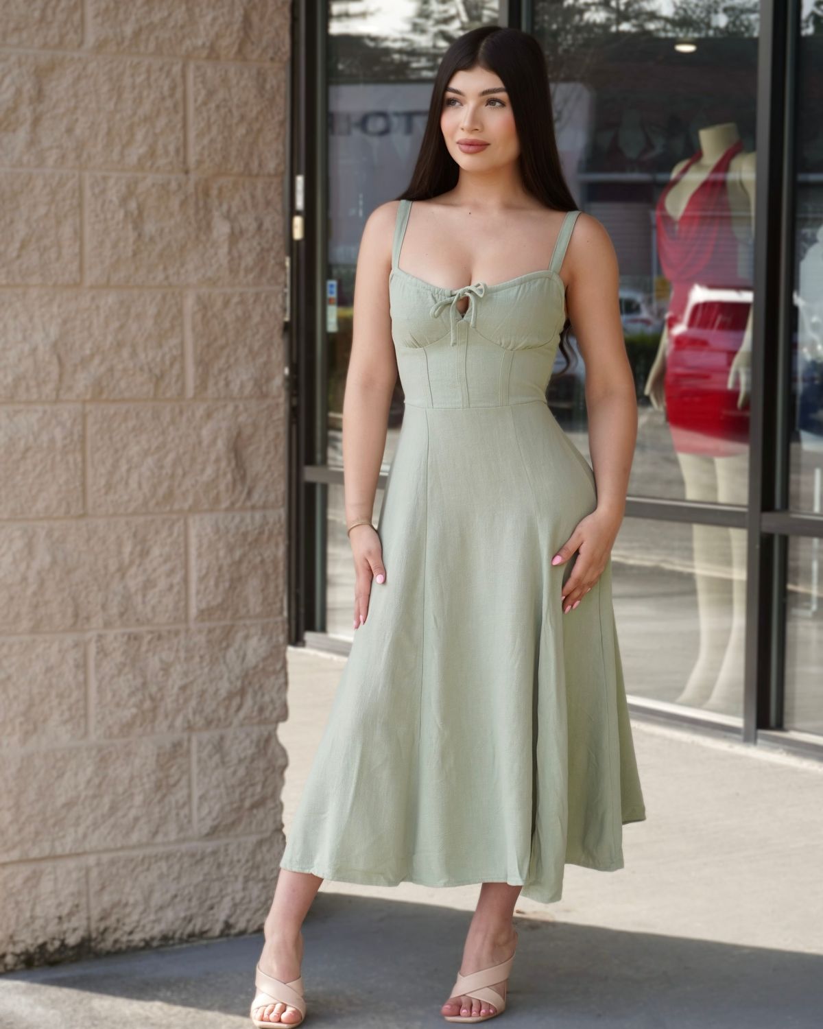 Spring ready midi dress