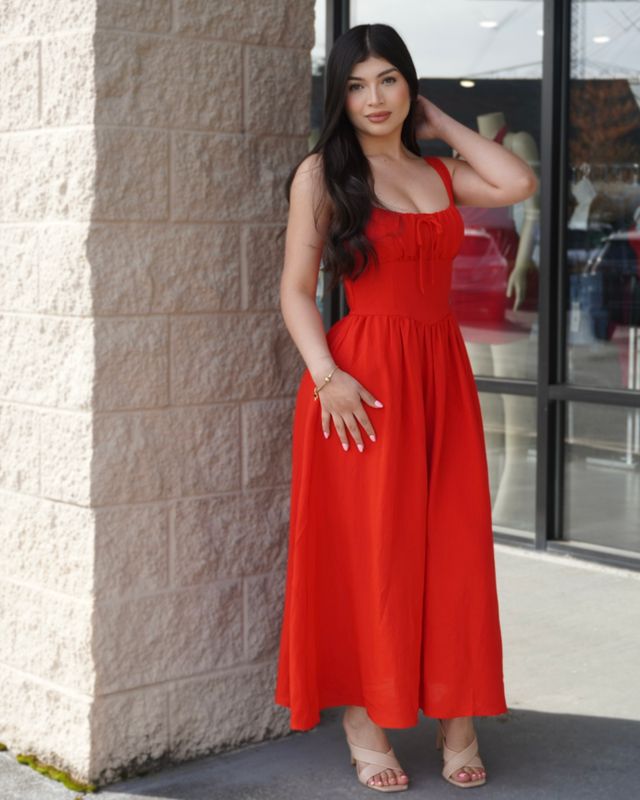 Summer time fun midi dress