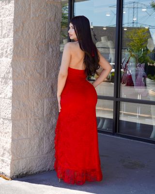Elegance is key lace maxi dress