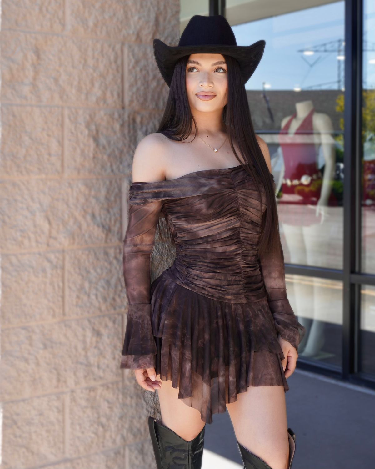 Groovy girl mini dress