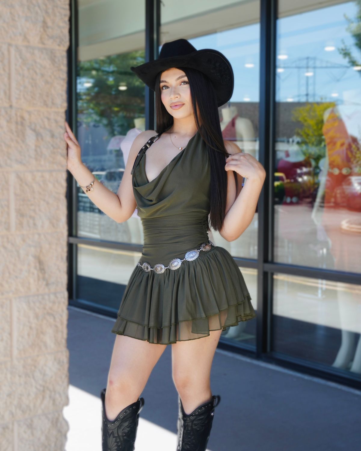 Wild west romper dress