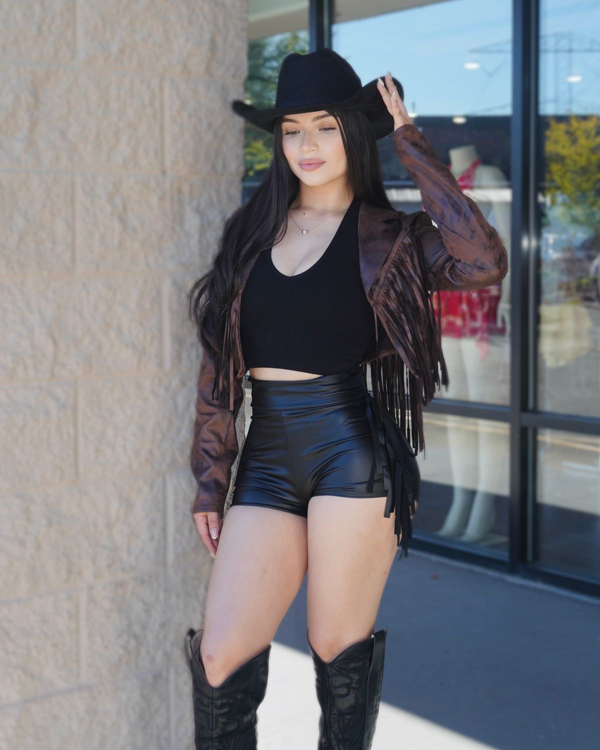 Rodeo nights fringe jacket