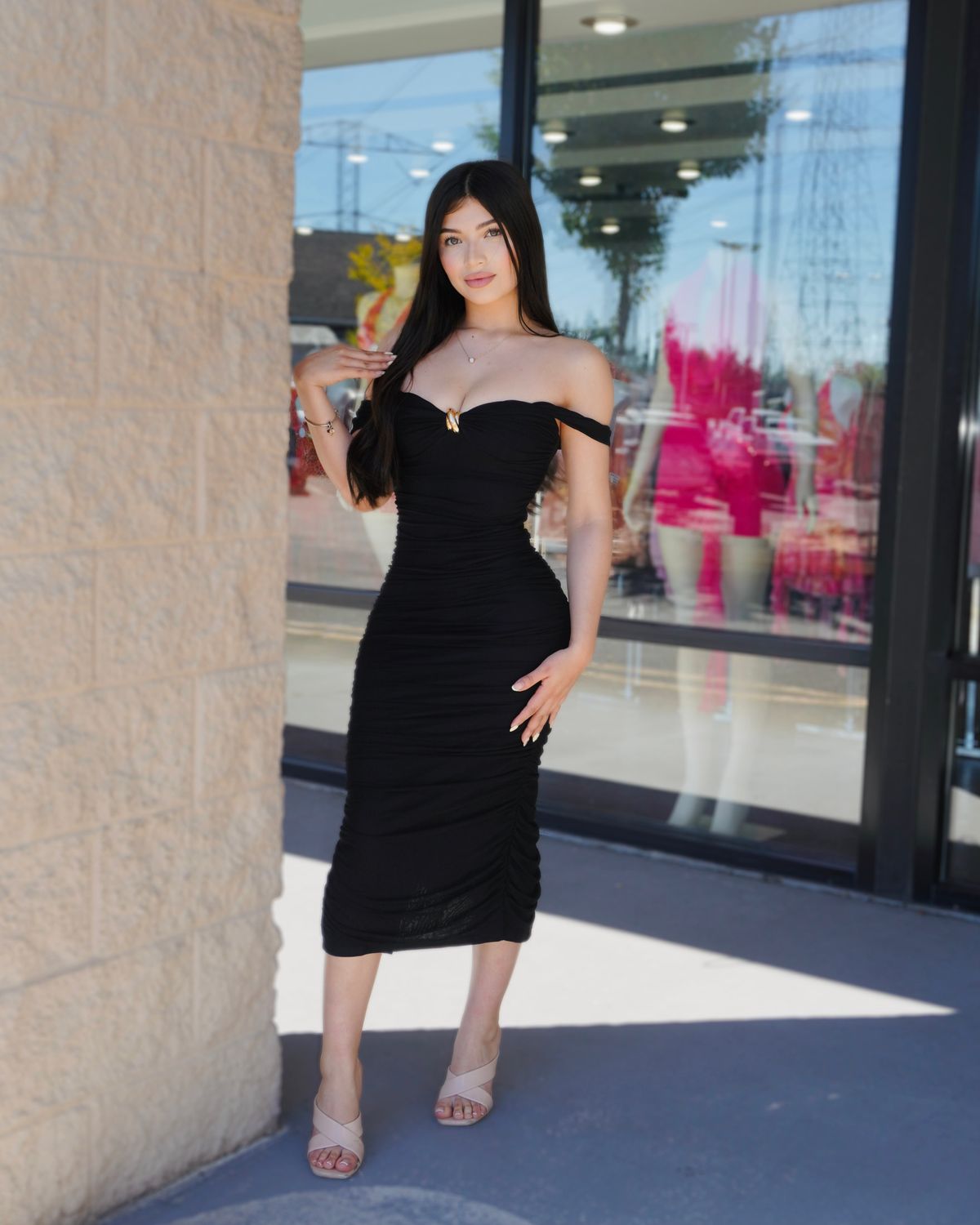 Celeste midi dress