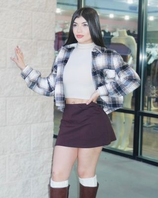 Fall favorite plaid jacket